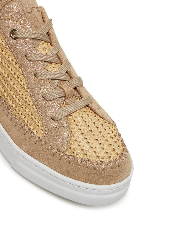 Unisa Sneakers Unisa Fleur Raf Beige