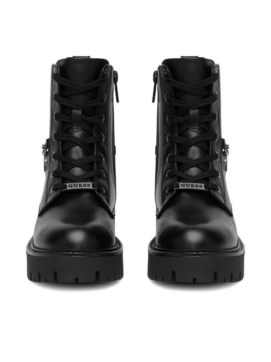 Guess Зимни обувки Guess CEO-CI12-LEA-04 Черен