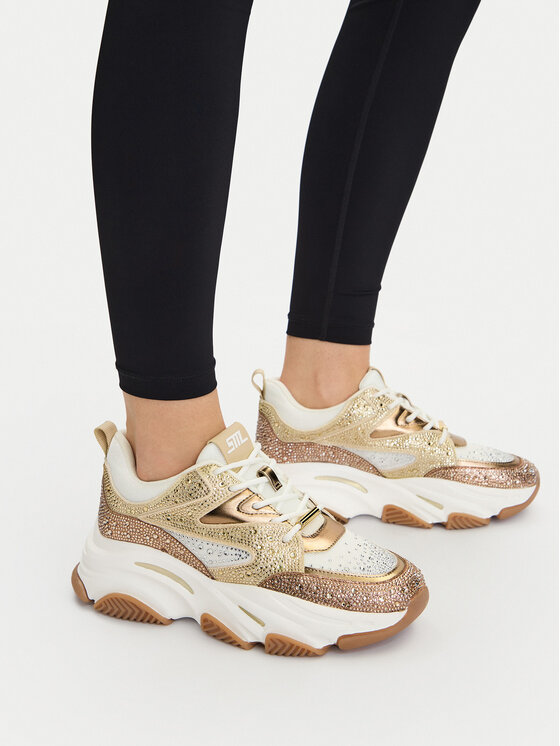 Steve Madden Снікерcи Steve Madden Privy 11004670 Золотий