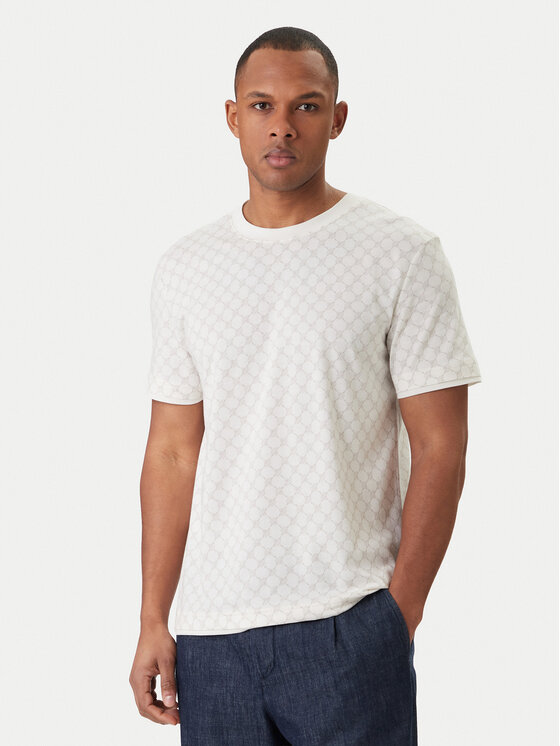 JOOP! JOOP! Футболка Victormanuel 30101945 Écru Regular Fit