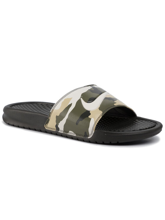 Nike Nazouváky Nike Benassi Jdi Print 631261 301 Zelená