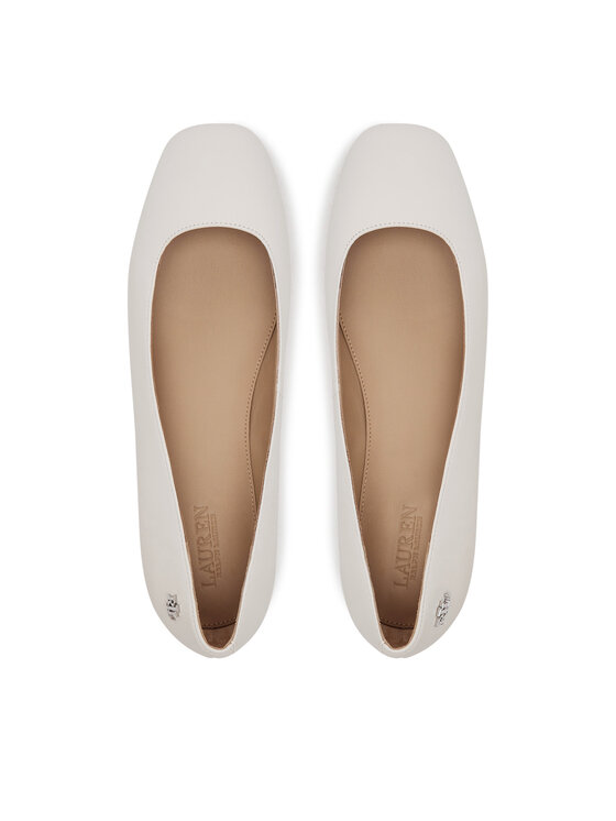 LAUREN RALPH LAUREN Balerinke LAUREN RALPH LAUREN Emellie 802970534003 Bijela