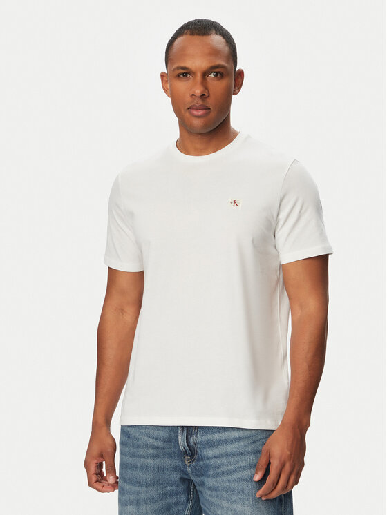 Calvin Klein Jeans Calvin Klein Jeans Conjunto de camisetas LV04RD248G Blanco Regular Fit