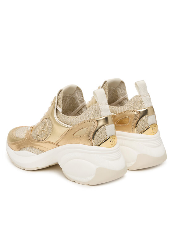 MICHAEL Michael Kors Снікерcи MICHAEL Michael Kors Zuma 43T6ZUFS1S Золотий