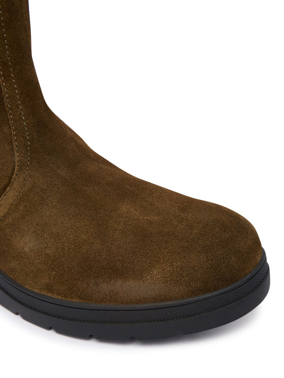 Barbour Členková obuv s elastickým prvkom Barbour Turnbull MFO0817OL77 Hnedá