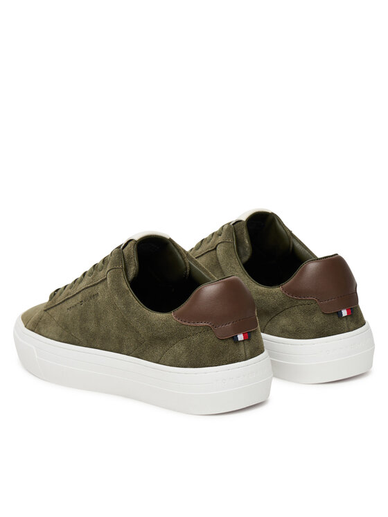 Tommy Hilfiger Sneakers Tommy Hilfiger Premium Dress Cupsole FM0FM05573 Kaki