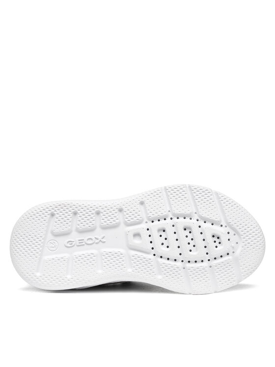 Geox Sneakersy Geox J Sprintye Girl J66FWE 0EWNF C1363 D Srebrny
