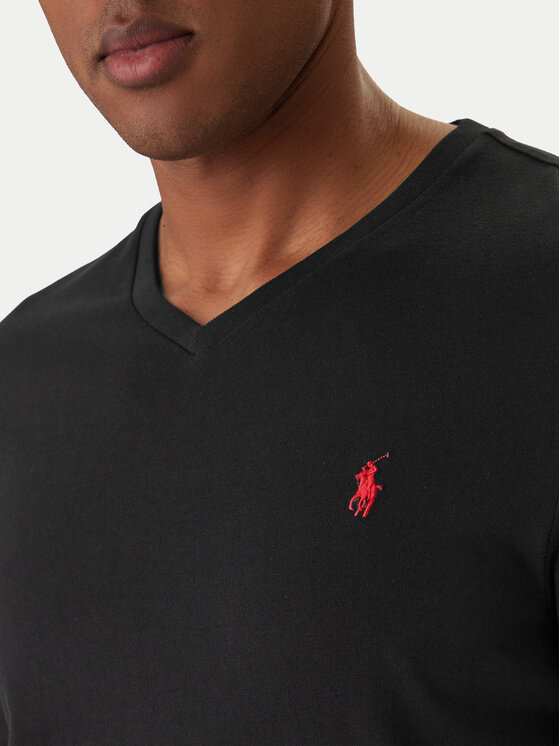Polo Ralph Lauren Polo Ralph Lauren Camiseta 710671453124 Negro Custom Slim Fit