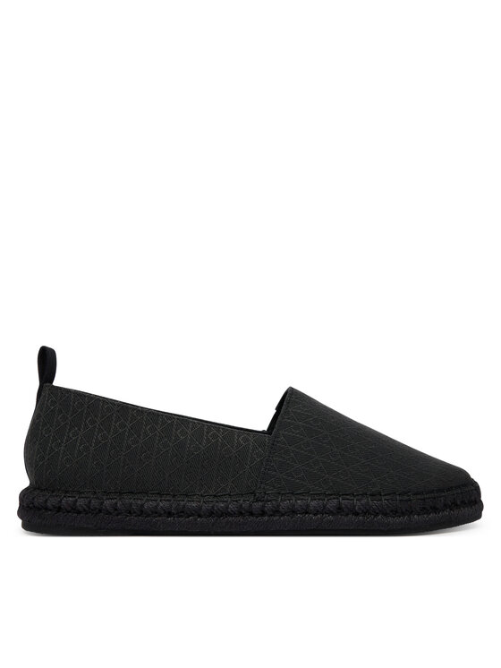 Calvin Klein Espadrile Calvin Klein Espadrille Aop Cv HM0HM02231 Negru
