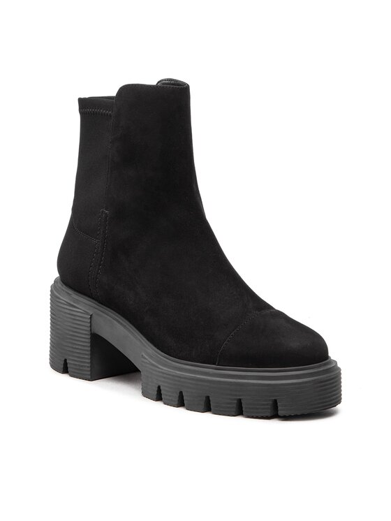 Stuart Weitzman Aulinukai Stuart Weitzman Soho Bootie SC723 Juoda