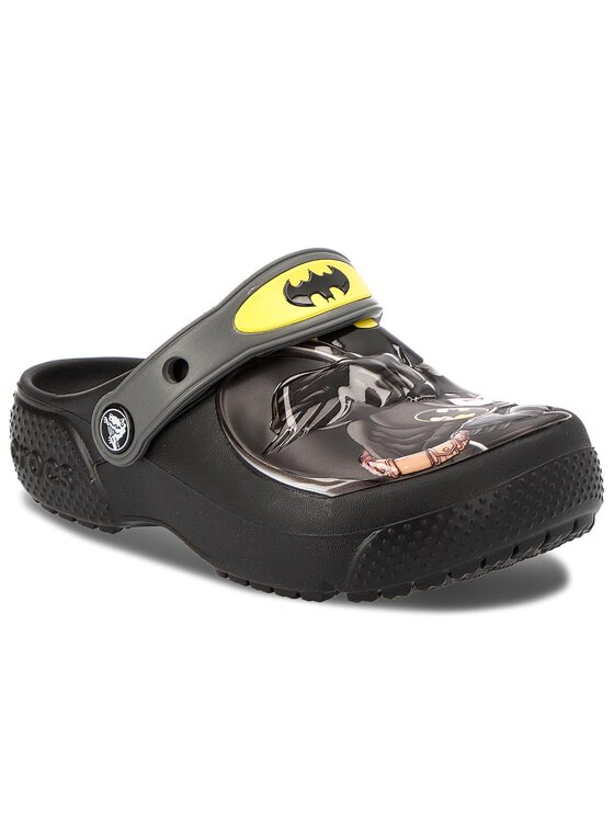 Crocs Шльопанці Crocs Fl Batman Clog K 205020 Чорний