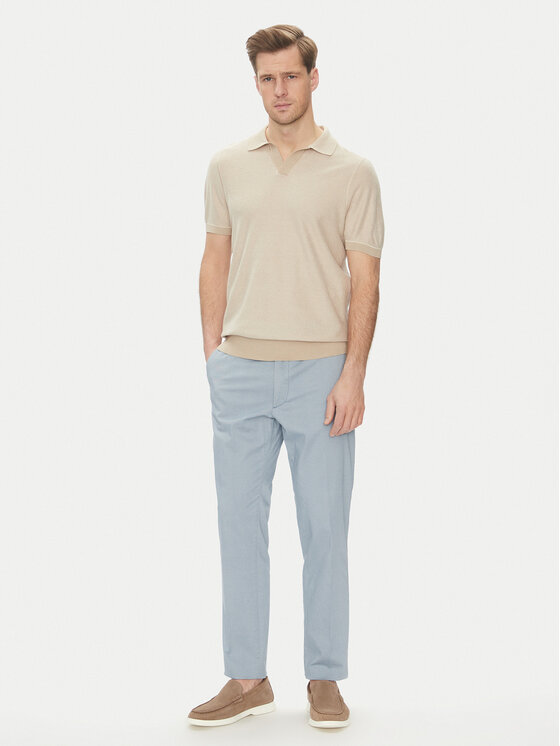 BOSS BOSS Polo majica H-Jianluca 50537654 Bela Regular Fit