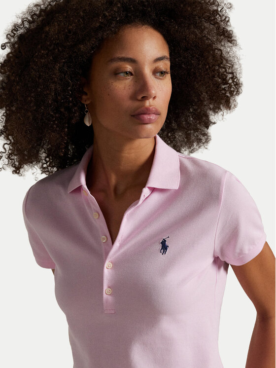 Polo Ralph Lauren Polo Ralph Lauren Polo 211B18200014 Rosa claro Slim Fit