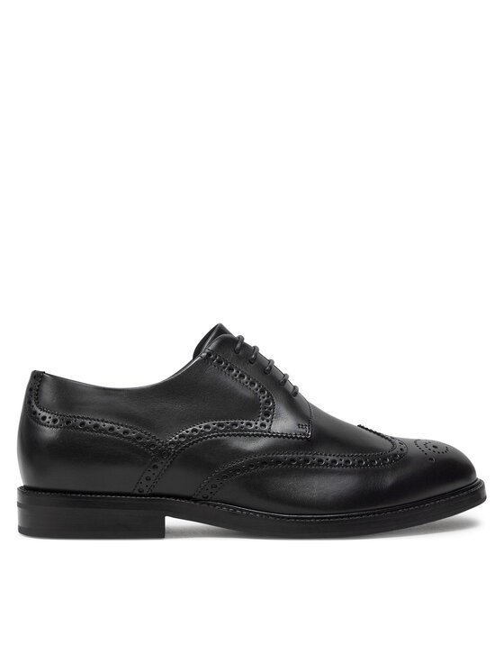 BOSS Туфлі Boss Dressletic Derb bubr 50521227 Чорний