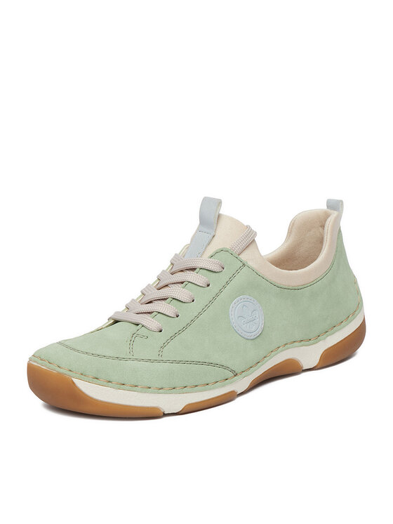 Rieker Polobotky Rieker 55950-52 Zelená