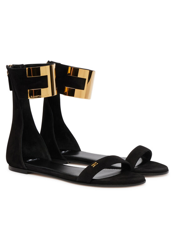 Elisabetta Franchi Босоніжки Elisabetta Franchi SA-88L-62E2-V540 Чорний