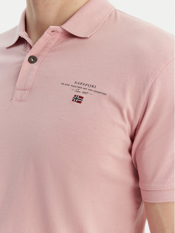 Napapijri Napapijri Polo Elbas NP0A4GB4 Rosa Regular Fit