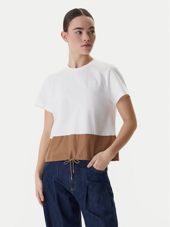 Marella Marella T-shirt Emme by Marella Zorro 2615111141 Beige Relaxed Fit