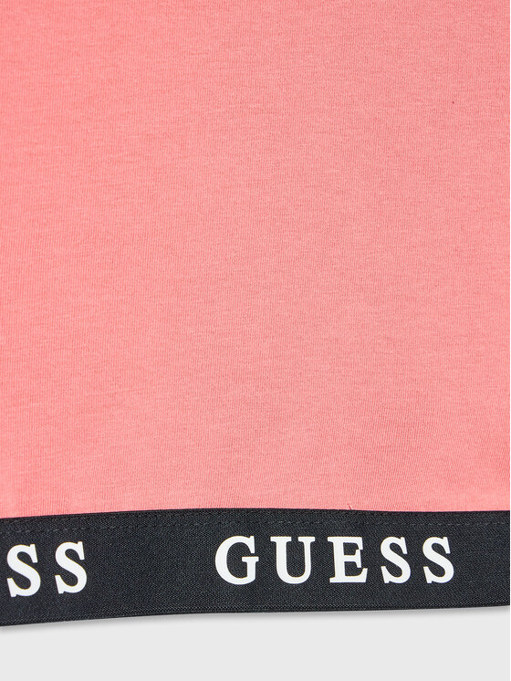 Guess Guess Топ J2YI34 KABR0 Рожевий Slim Fit