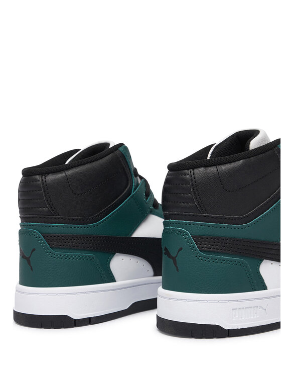 Puma Снікерcи Puma Rebound Slam Mid Jr 408800 Білий