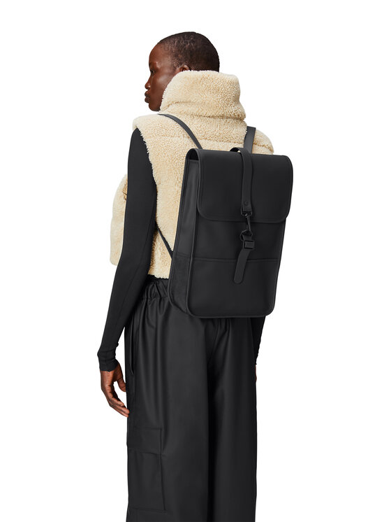 Rains Mugursoma Rains Backpack Mini W3 13020 Melns