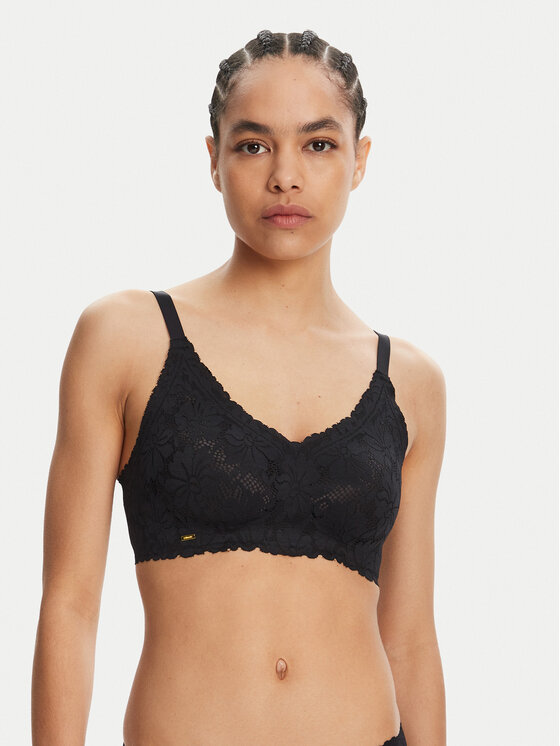 Selmark Selmark Top de sujetador 10910 Negro