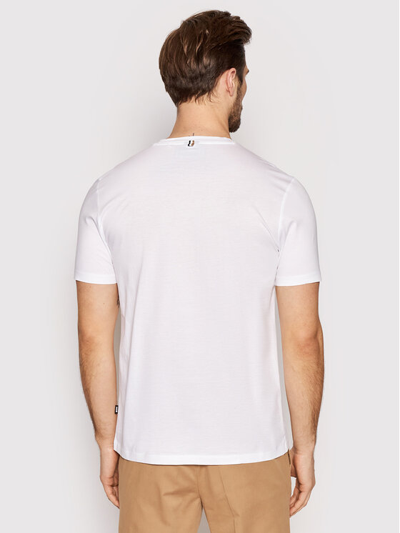 BOSS Boss Majica Tessler 50468395 Bela Slim Fit