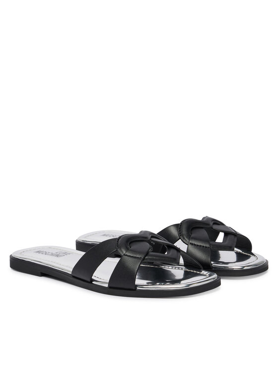 LOVE MOSCHINO Шльопанці LOVE MOSCHINO JA28092G0OIAX000 Чорний
