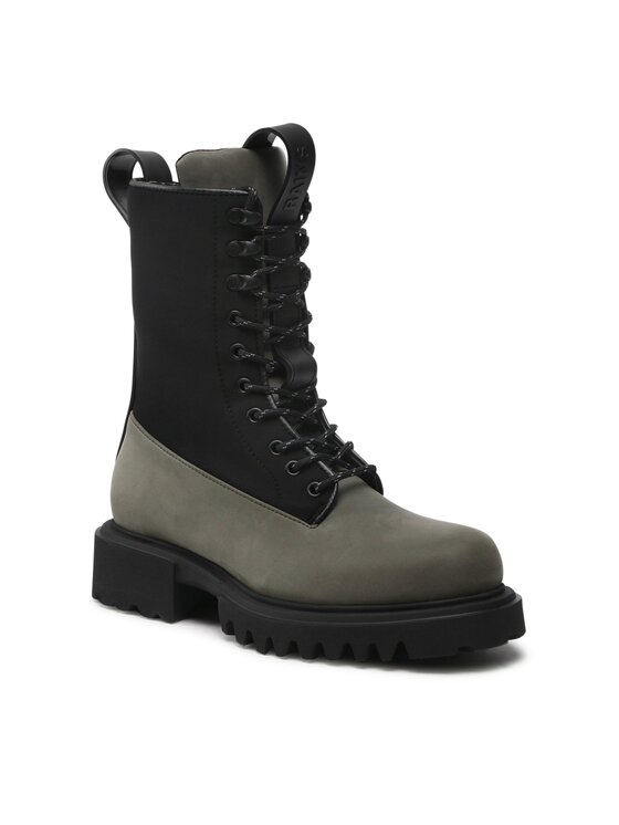 Rains Bakancs Rains Show Combat Boot Neopren 22610 Zöld