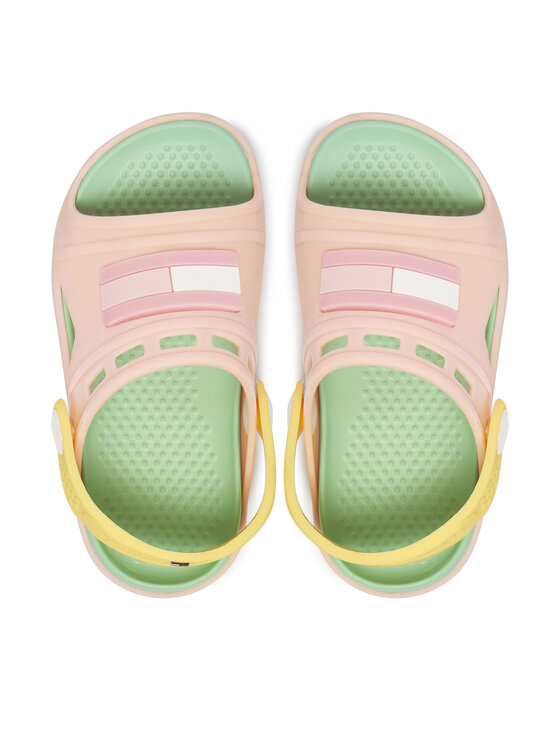 Tommy Hilfiger Sandały Tommy Hilfiger T3AF-34319-0083 M Różowy