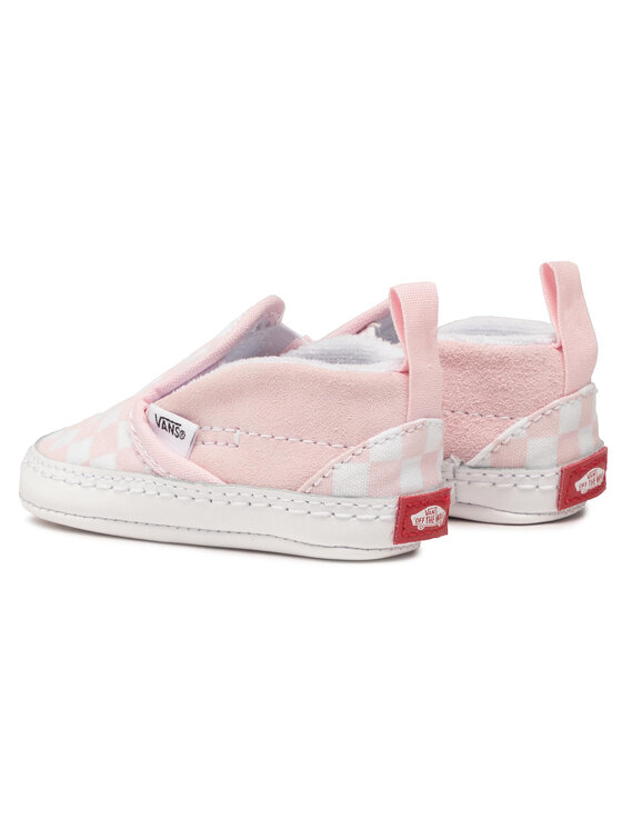 Vans Tenis superge Vans Slip-On V Crib VN0A2XSL04E1 Roza