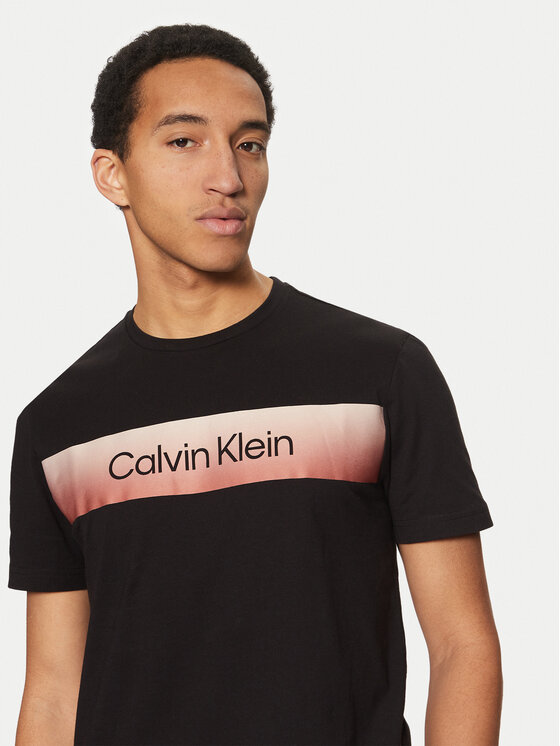 Calvin Klein Calvin Klein T-Shirt K10K114163 Μαύρο Regular Fit