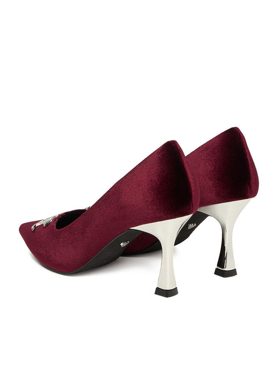 Juicy Couture Туфлі на шпильці Juicy Couture EO-R24SS94659 Бордовий
