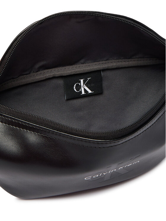 Calvin Klein Riñonera Calvin Klein Bold Logo Webbing Waistbag LV04D3630G Negro