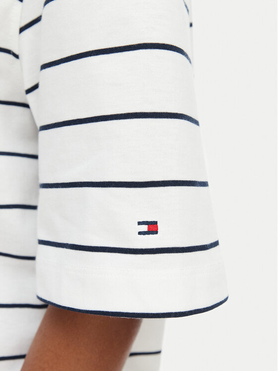 Tommy Hilfiger Tommy Hilfiger Camiseta Classic WW0WW50948 Blanco Relaxed Fit
