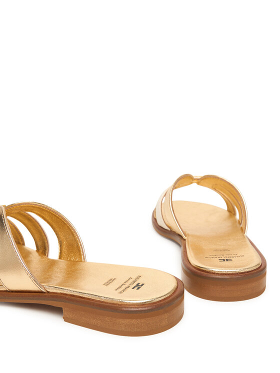 Elisabetta Franchi Шльопанці Elisabetta Franchi F4A2-E0558-1735 S Золотий