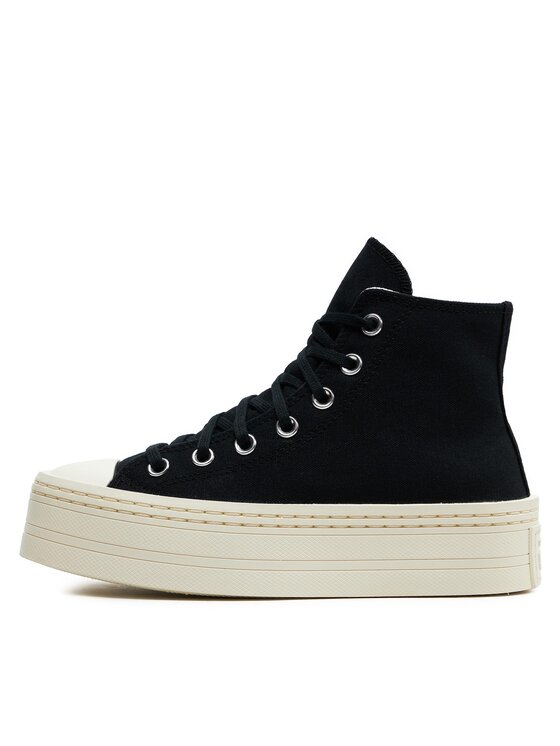Converse Tenisice Converse Chuck Taylor All Star Modern Lift Platform Canvas A06141C Crna