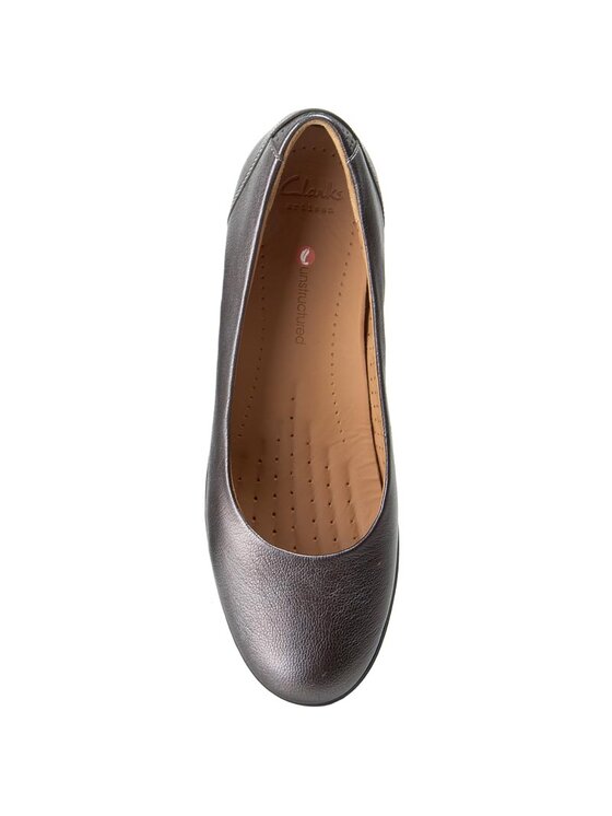 Clarks Scarpe basse Clarks Un Cass 261211844 Pewter Metallic