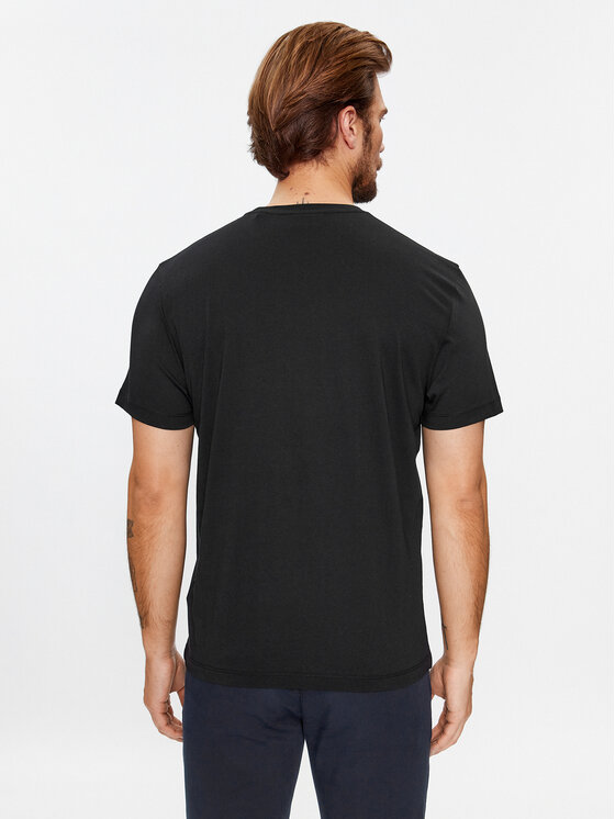 Gant Gant Camiseta Shield 2003184 Negro Regular Fit