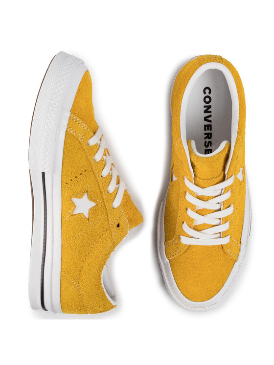 Converse Kedai Converse One Star Ox 165033C Geltona
