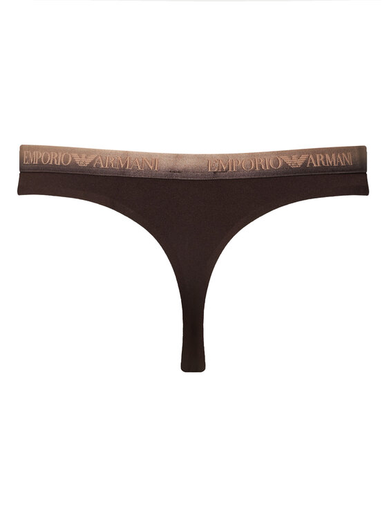 Emporio Armani Underwear Emporio Armani Underwear Комплект стрінгів EW000402 AF25572 U6279 Темно-коричневий
