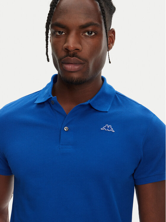Robe di Kappa Robe di Kappa Поло William 6006170 Голубий Slim Fit