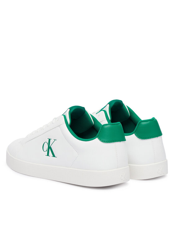 Calvin Klein Сникърси Calvin Klein 3 Cupsole Derby Pu Smo HM0HM02458 Бял