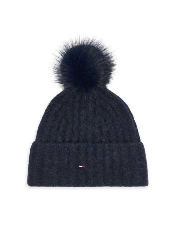 Tommy Hilfiger Čepice Tommy Hilfiger Th Flag AW0AW19330 Tmavomodrá