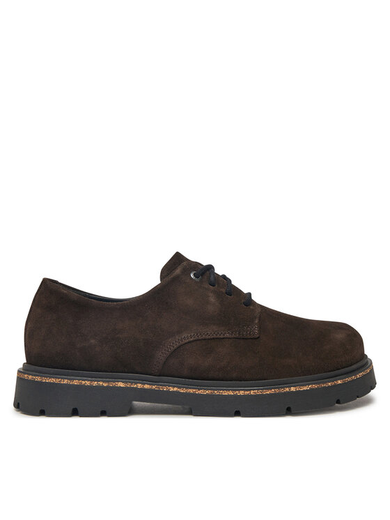 Birkenstock Półbuty Birkenstock Highwood Lace Low 1029609 Brązowy