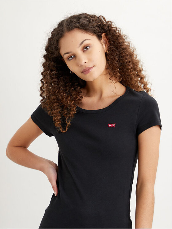 Levi's® Levi's® Komplet t-shirt majic﻿ The Perfect 74856-0006 Črna Regular Fit