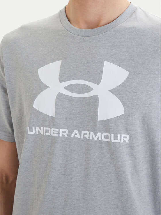 Under Armour Under Armour Camiseta Ua Sportstyle Logo Update Ss 1382911 Gris Loose Fit
