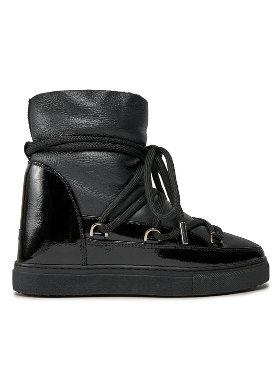 Inuikii Снігоходи Inuikii Gloss Wedge 75203-007 Чорний