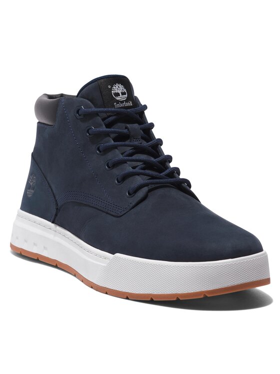 Timberland Gležnjače Timberland Maple Grove Lthr Chk TB0A28940191 Tamnoplava