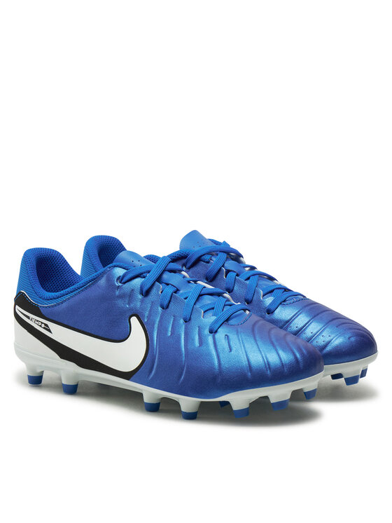 Nike Взуття для футболу Nike Jr Legend 10 Academy FG/MG DV4348 400 Голубий